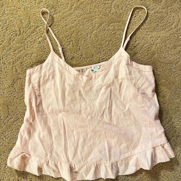 Aerie Pink Sleeveless Top - Picture 1 of 5